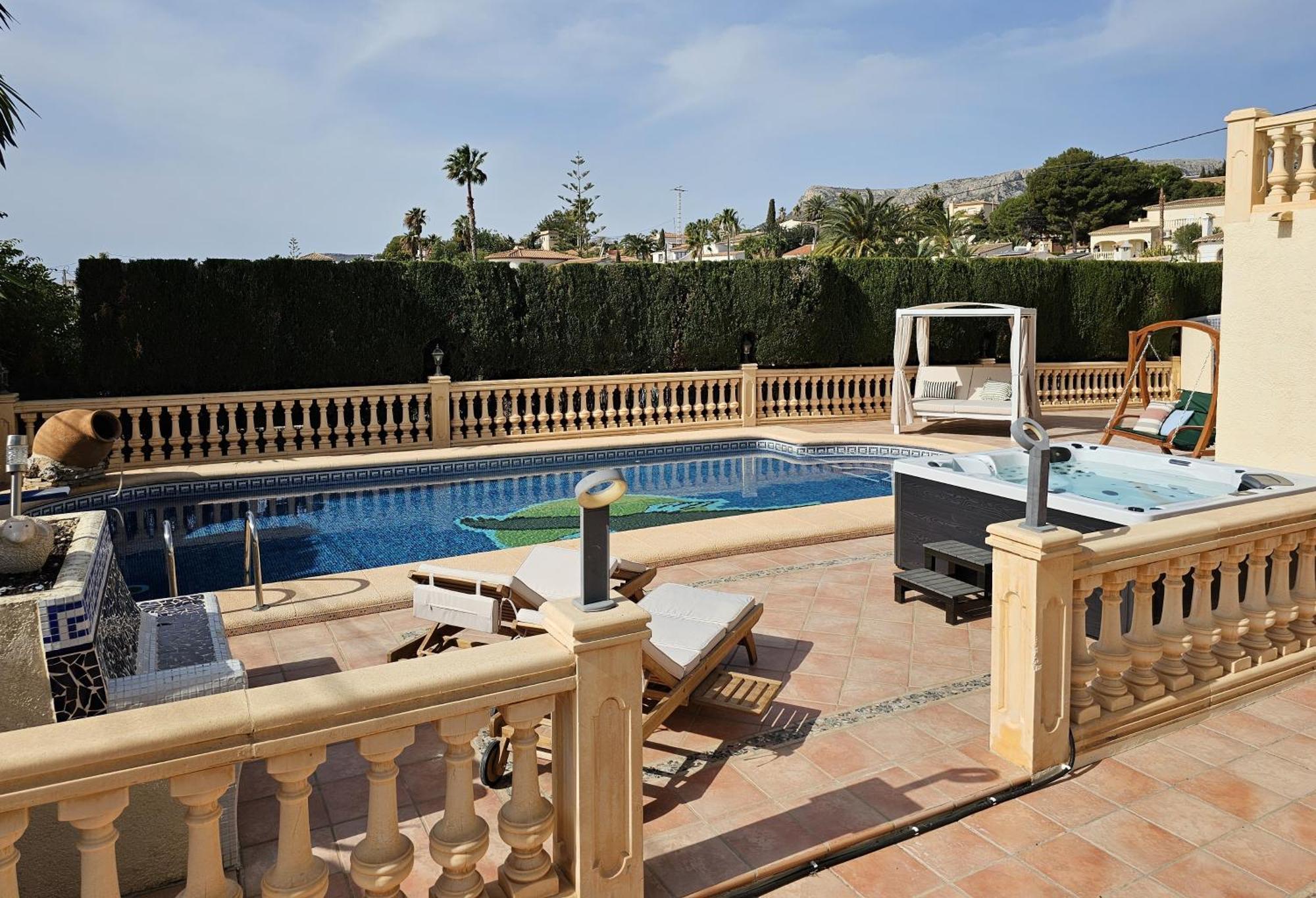 Luxury Villa - Pool, Hot Tub, Aircon, Tvs, Home Cinema, Office, Gbit Internet, Sports Equipment Calpe Exteriér fotografie